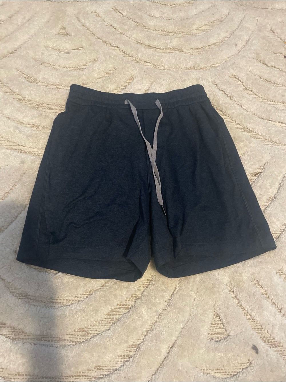lululemon athletica Men's Black Athletic Drawstring Shorts Sz Xs